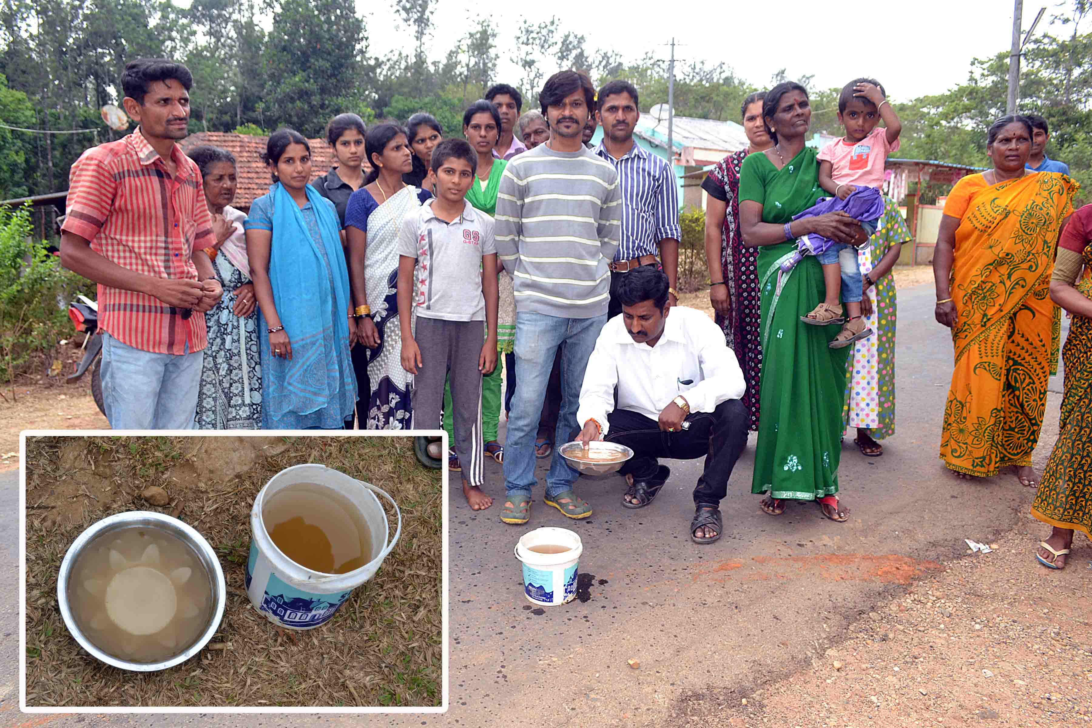 ಕುಡಿಯುವ ನೀರಿನ ಸಮಸೆ್ಯ ಪರಿಹರಿಸಲು ಒತ್ತಾಯ
